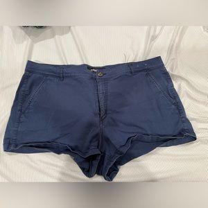 Blue express shorts